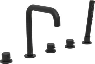 Смеситель на борт ванны Allen Brau Priority 5.31007-31 Черный матовый